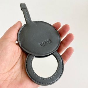 HUGO BOSS LEATHER PURSE MIRROR